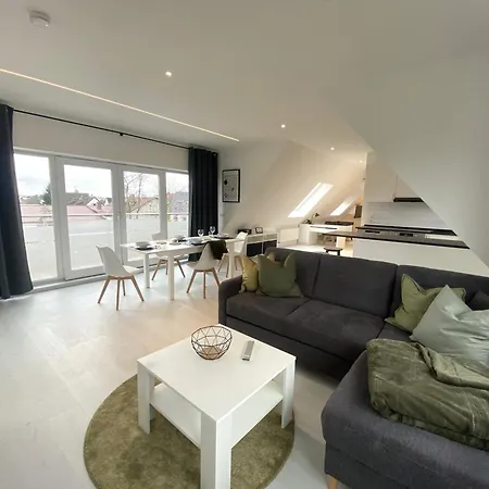 Modernes Dg Schloofschdubb Naehe Kassel Apartment Fuldatal