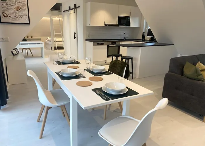 Modernes Dg Schloofschdubb Naehe Kassel Apartman Fuldatal